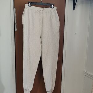 Ralph Lauren Cream Fleece Joggers